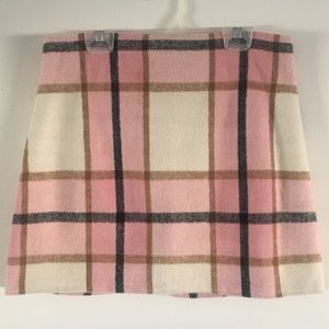 Plaid skirt